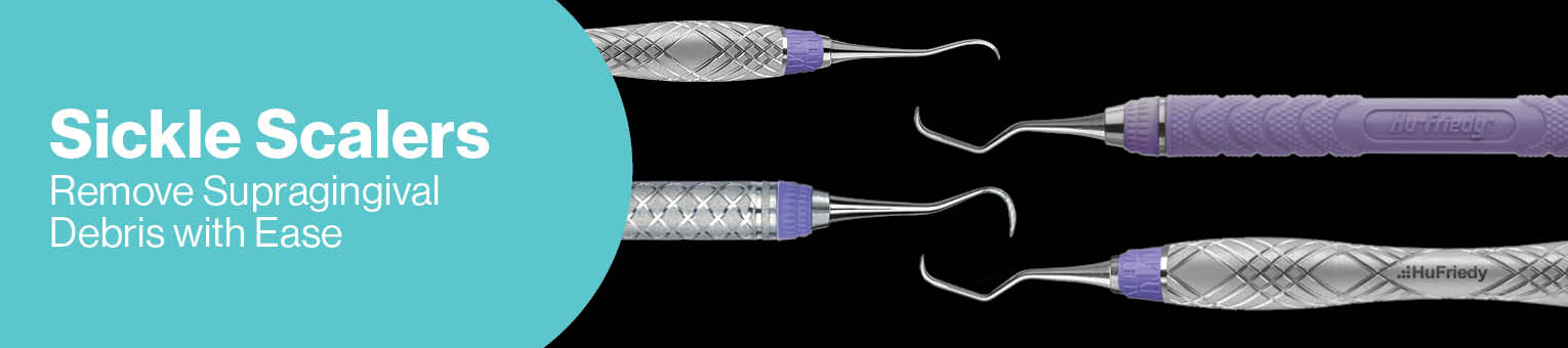 Sickle Scalers - Remove Supragingival Depris with Ease
